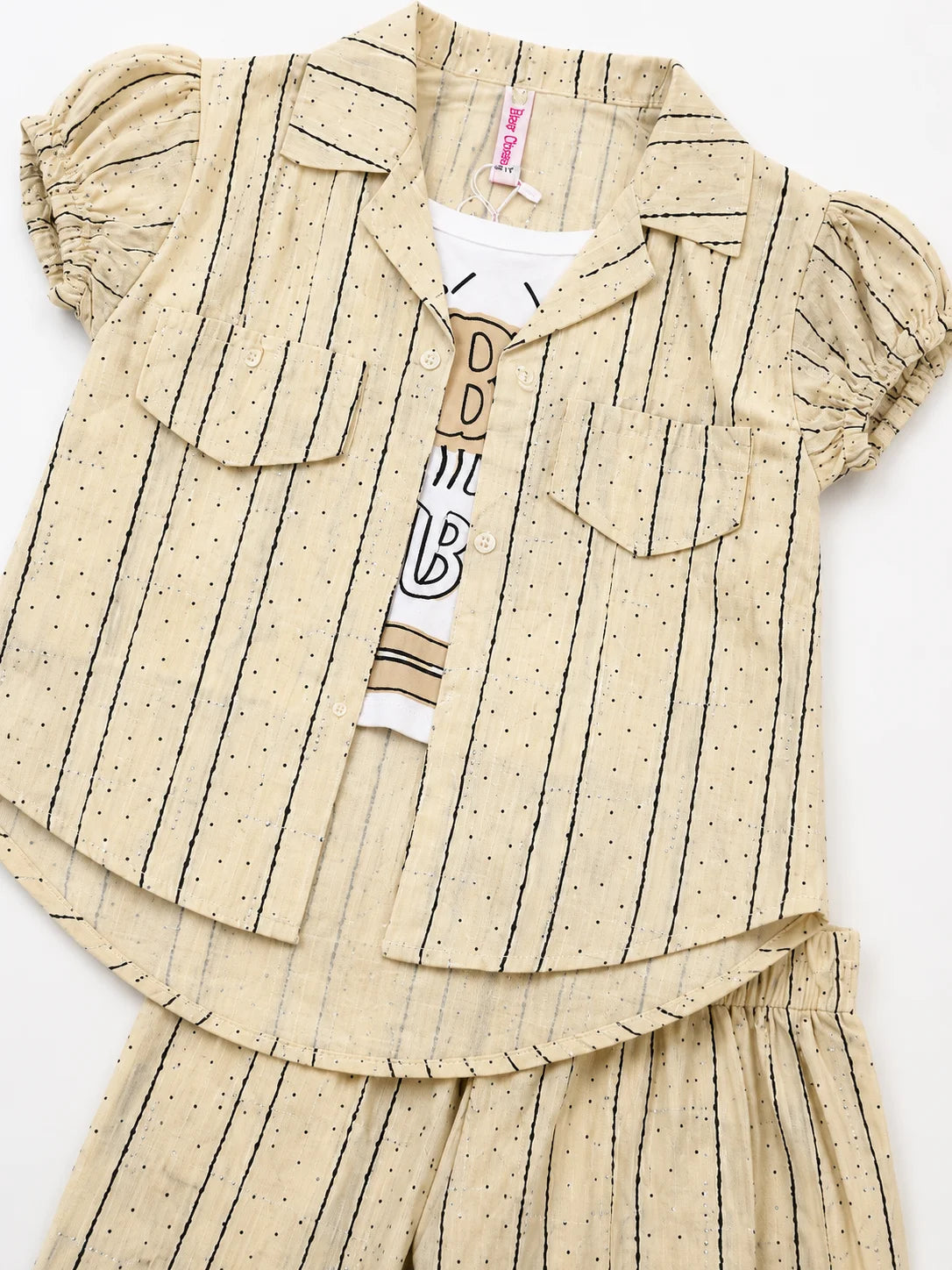 3 Piece Style Summer Suit For Girls