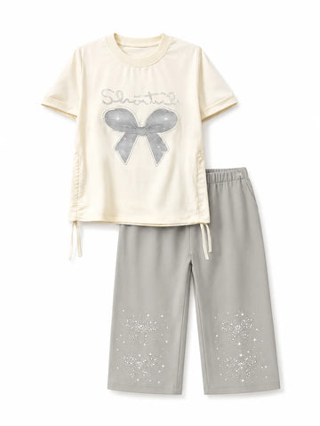 2 Piece Summer Suit For Girls