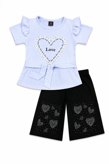 2 Piece Summer Suit For Girls