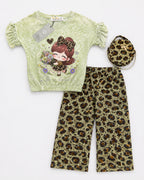 2 Peice Fancy Summer Suit For Girls
