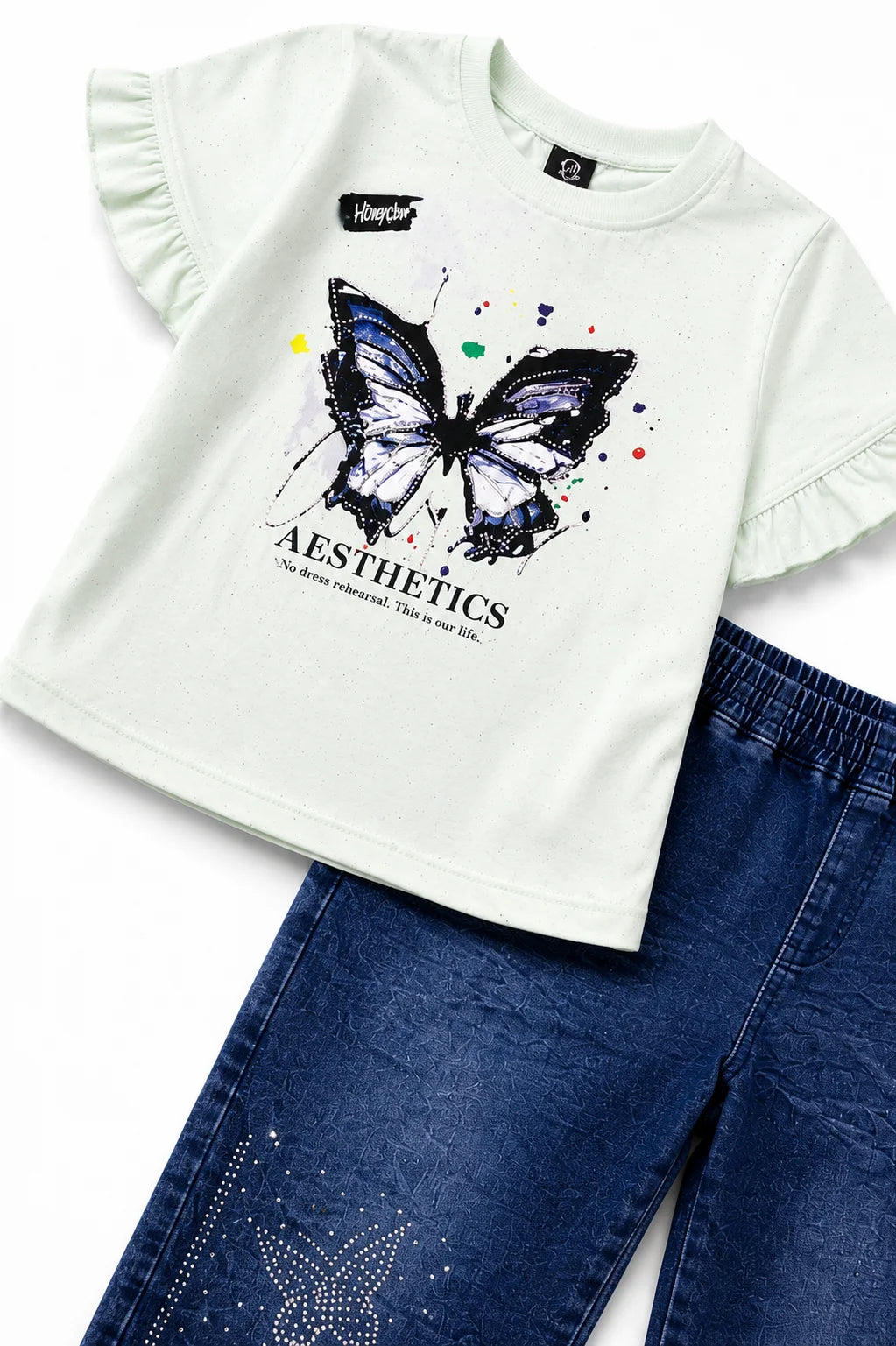 2 Piece Summer Suit For Girls