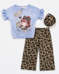 2 Peice Fancy Summer Suit For Girls