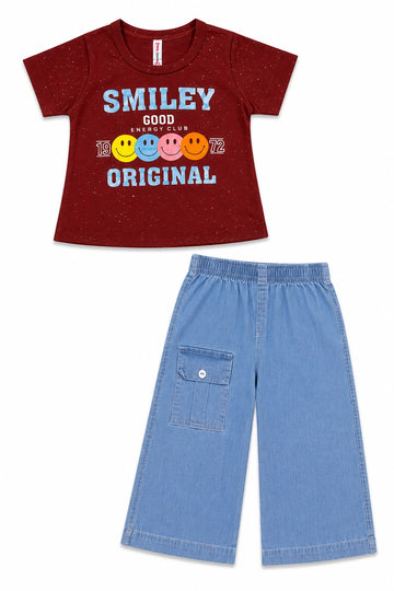 2 Piece Summer Suit For Girls