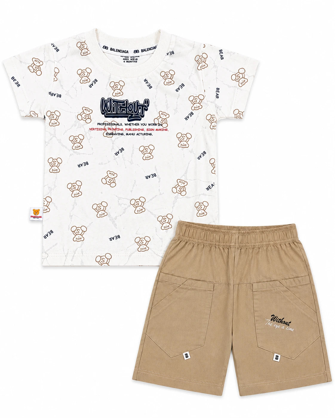 2 Piece Baba Summer Suit