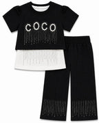 3 Peice Fancy Summer Suit For Girls