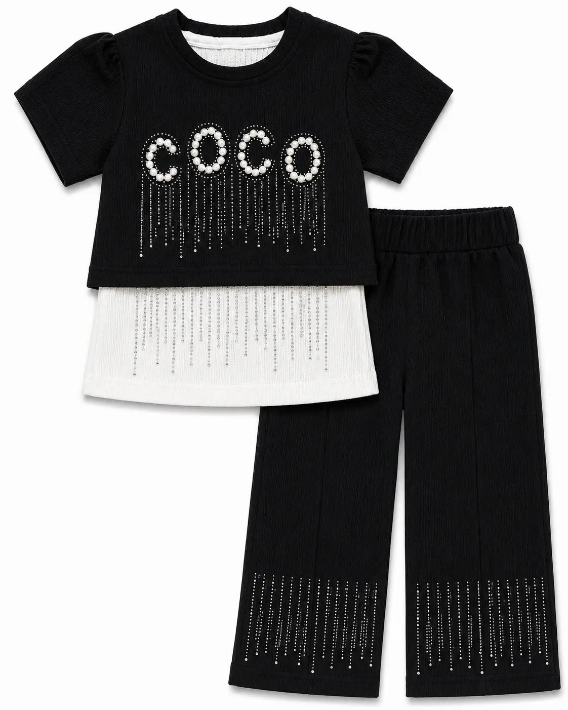 3 Peice Fancy Summer Suit For Girls
