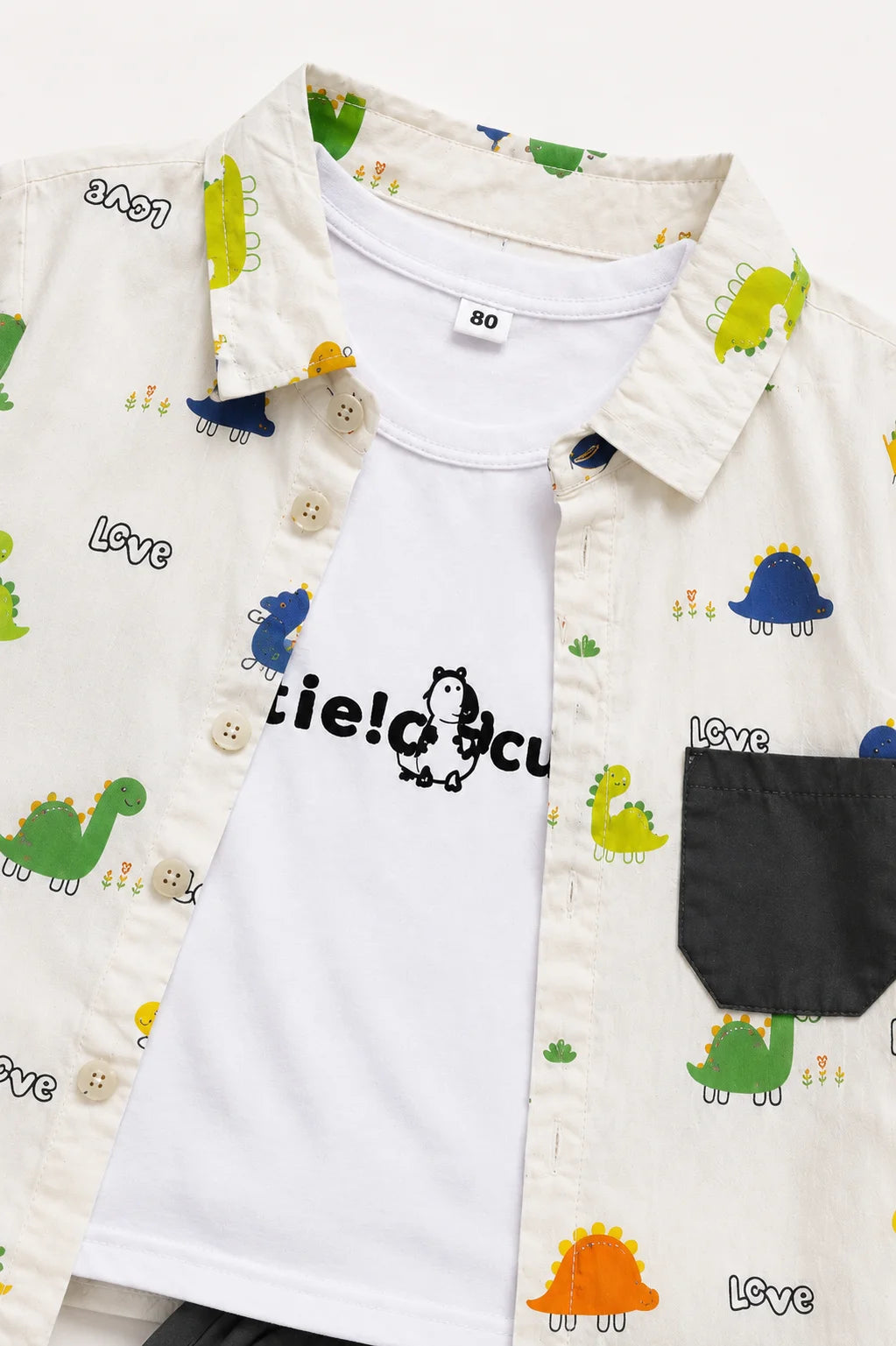3 Piece Frount Open Summer Suit For Boys