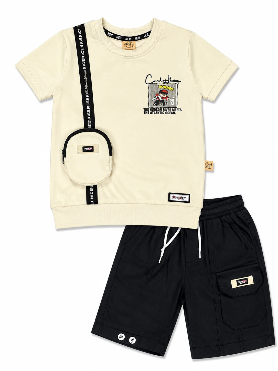 2 Peice Fancy Summer Suit For Boys
