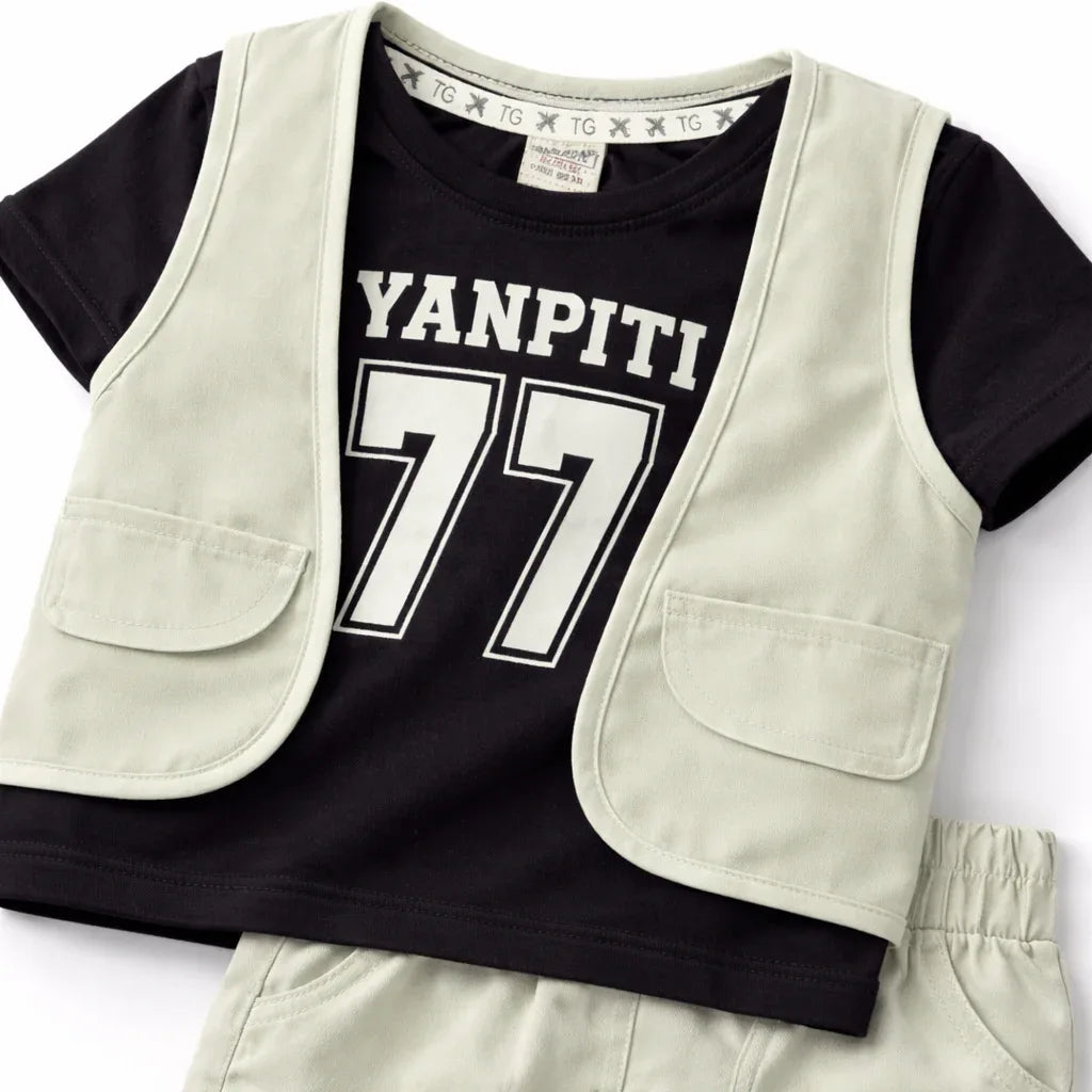 2 Piece Fancy Summer Suit for Boys