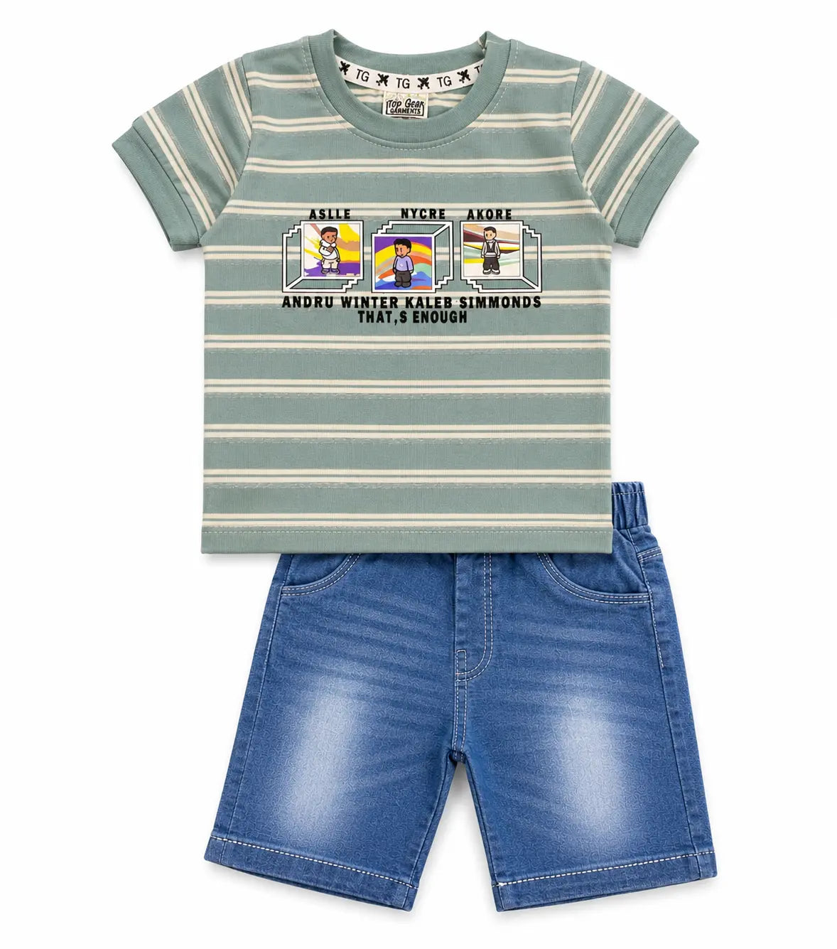 2 Piece Summer Suit For Boys