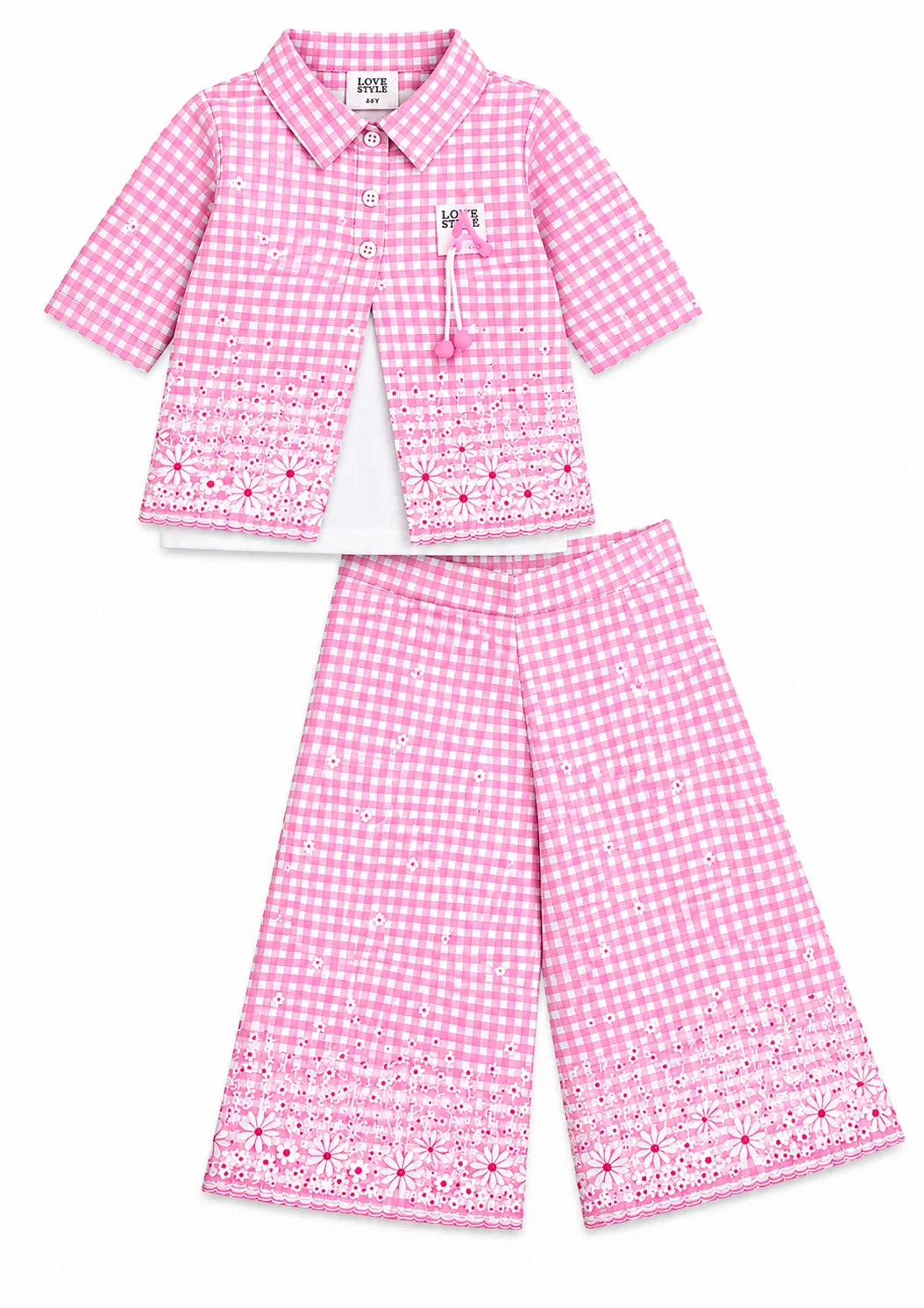 3 Piece Style Summer Suit For Girls