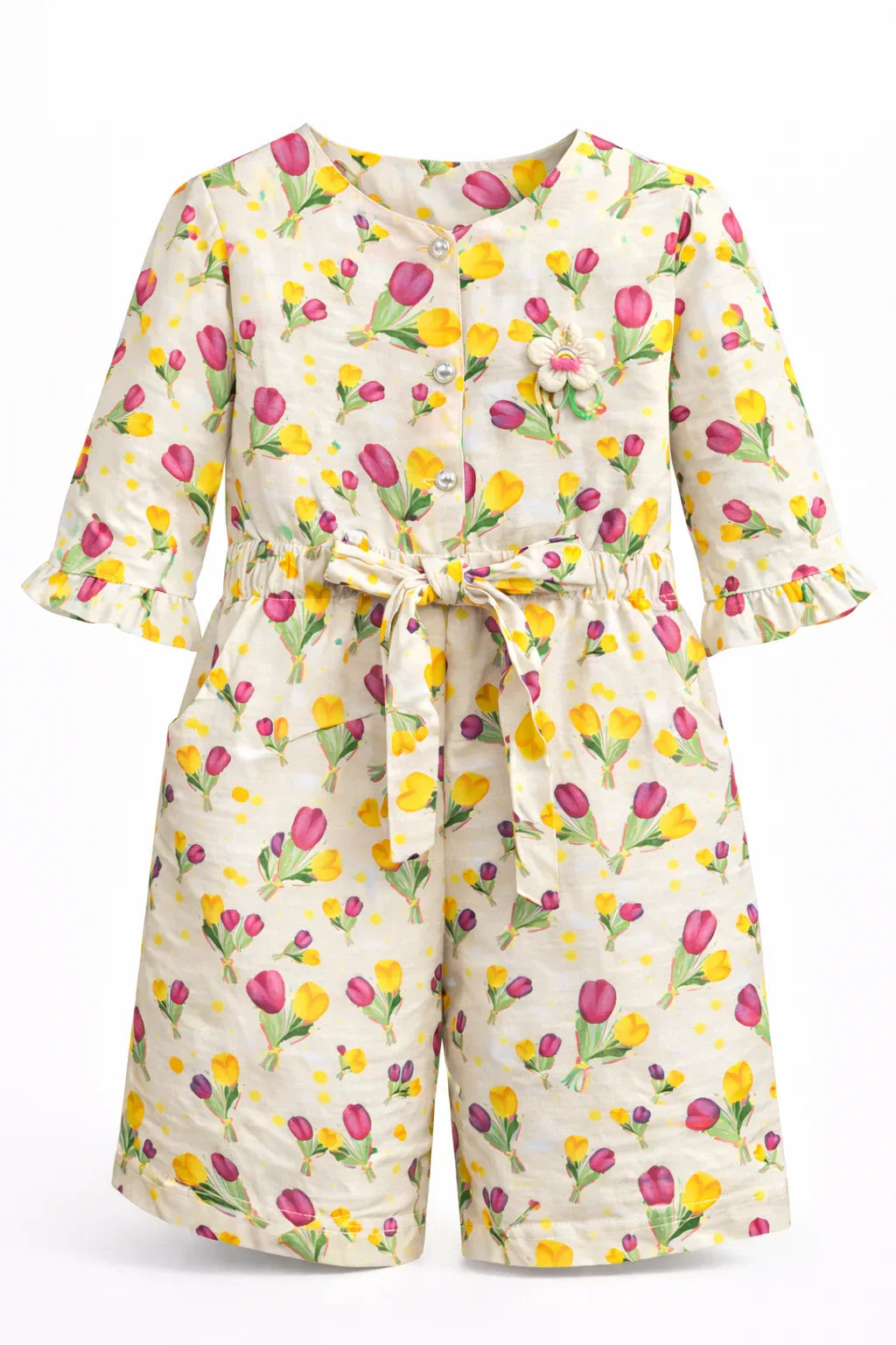 Fancy Summer Jump Suit For Girls