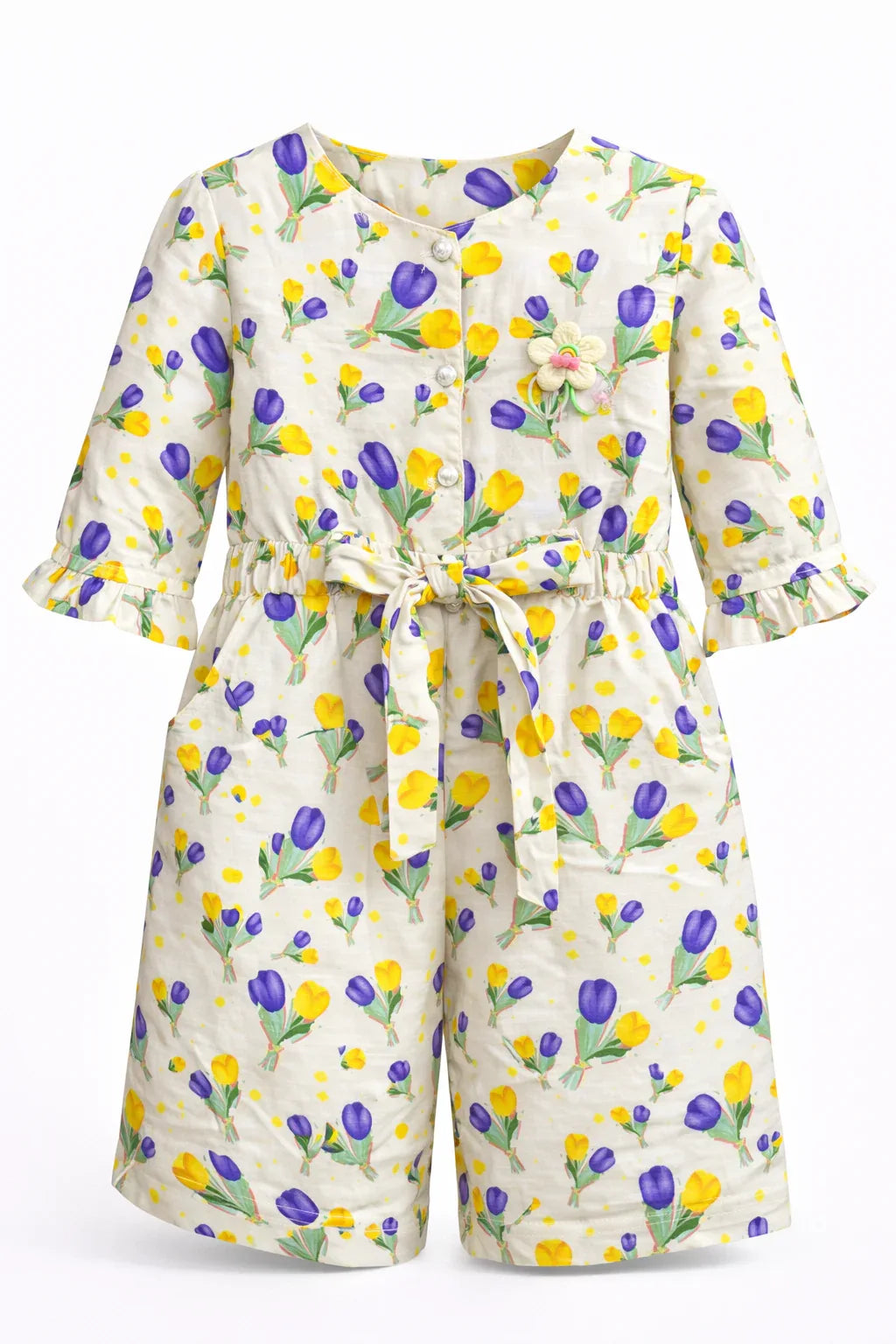 Fancy Summer Jump Suit For Girls