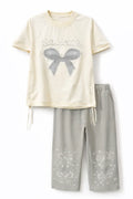 2 Piece Fancy Summer Suit For Girls