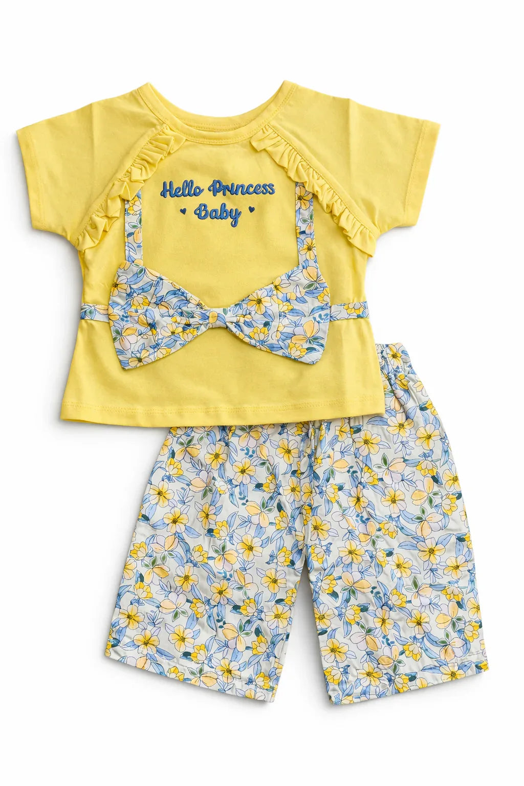 2 Piece Fancy Summer Suit For Girls