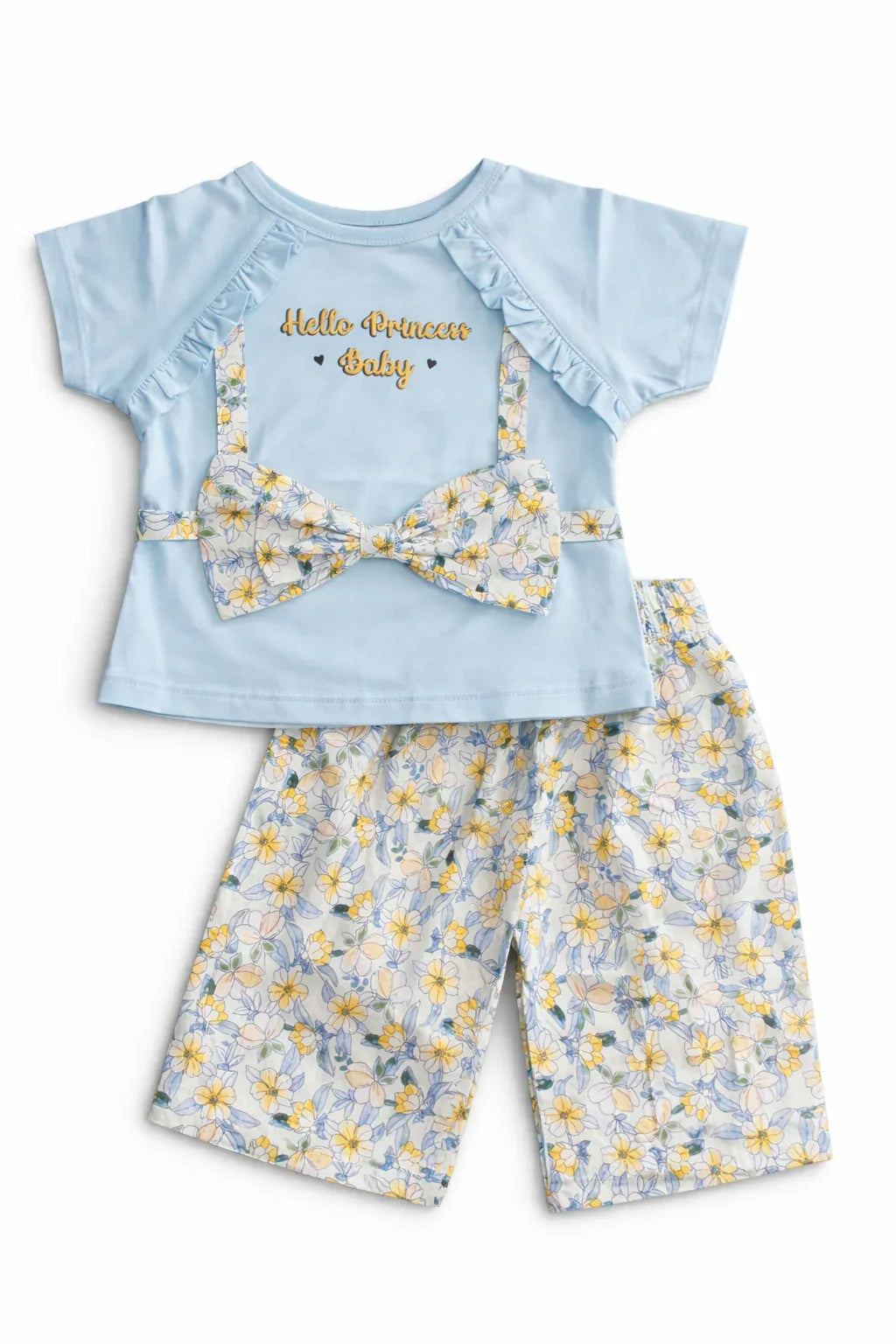 2 Piece Fancy Summer Suit For Girls