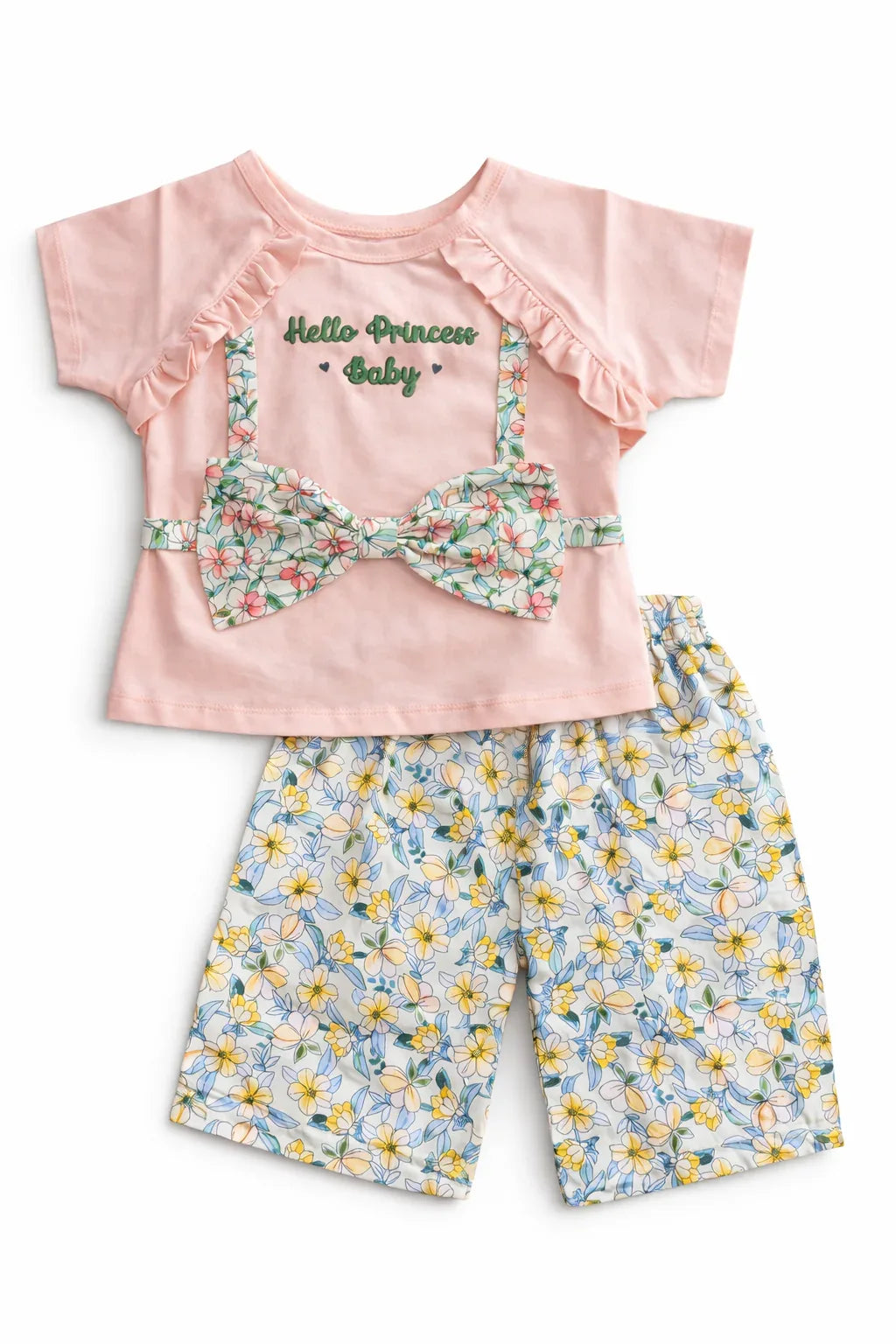 2 Piece Fancy Summer Suit For Girls