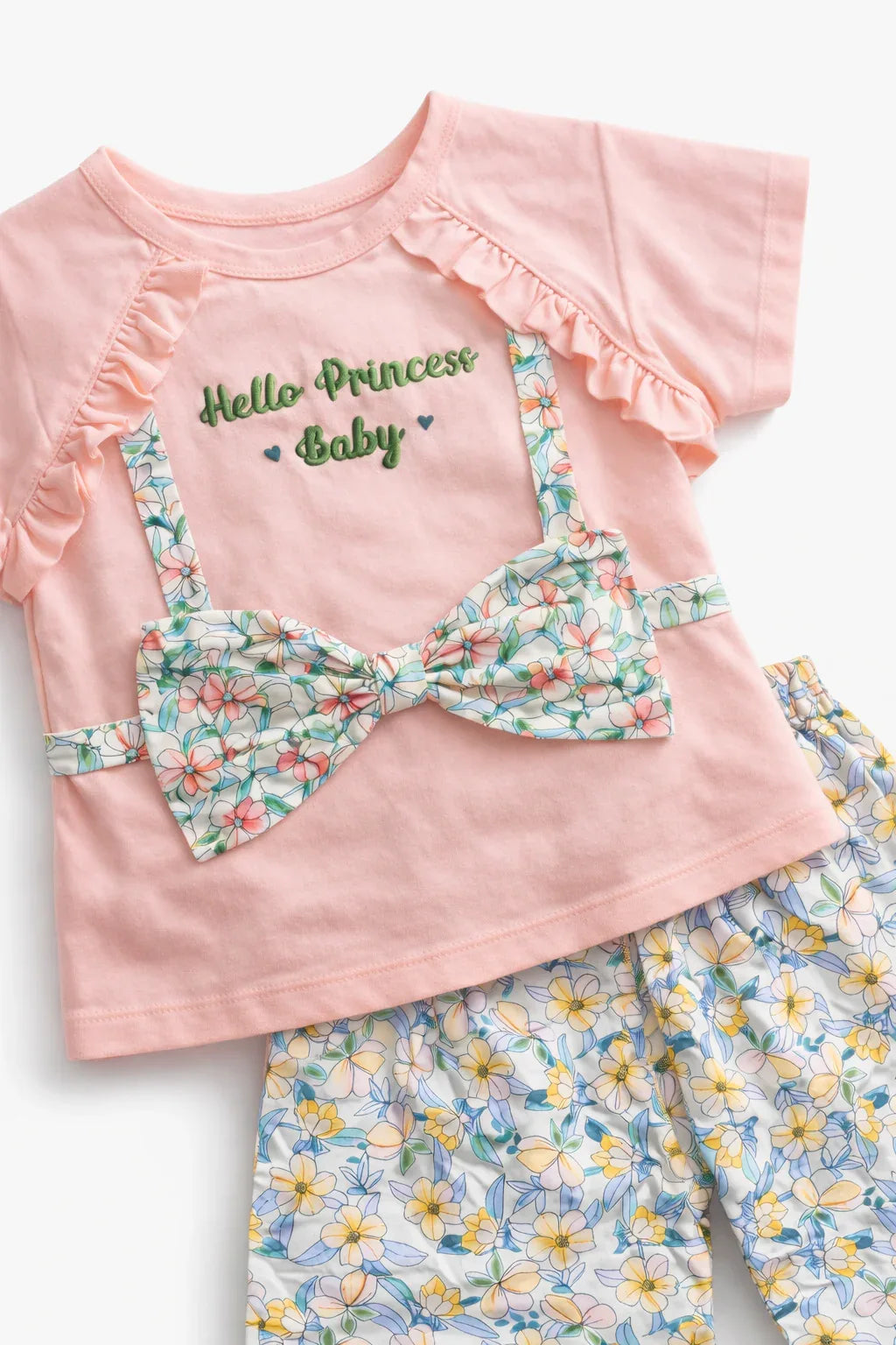 2 Piece Fancy Summer Suit For Girls