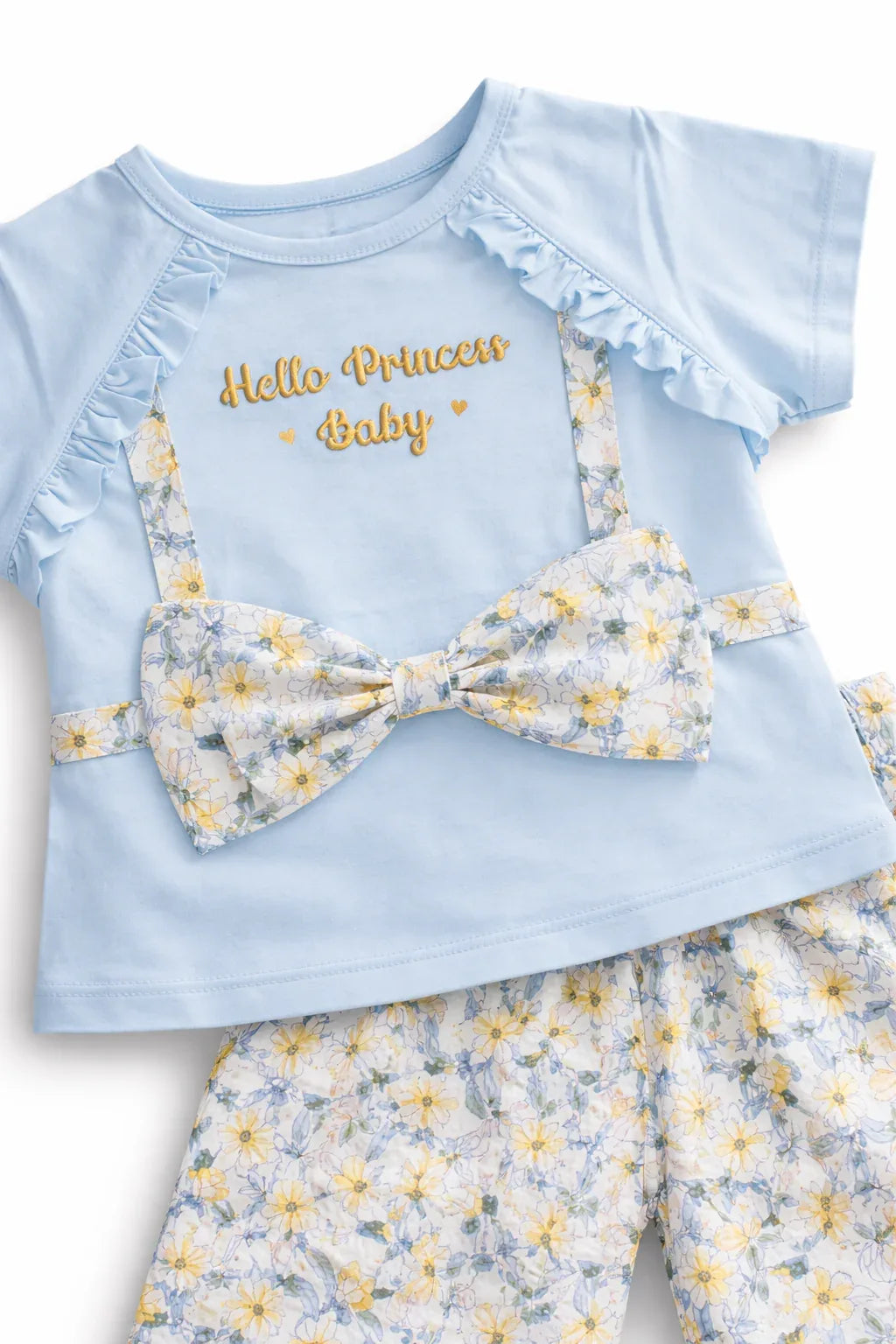 2 Piece Fancy Summer Suit For Girls