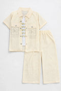 2 Piece Fancy Summer Suit For Girls