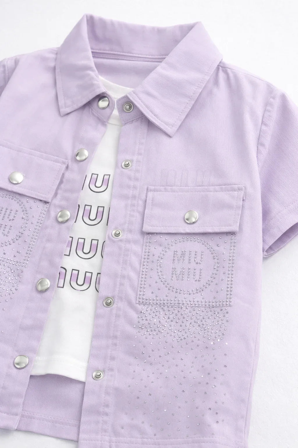 2 Piece Fancy Summer Suit For Girls