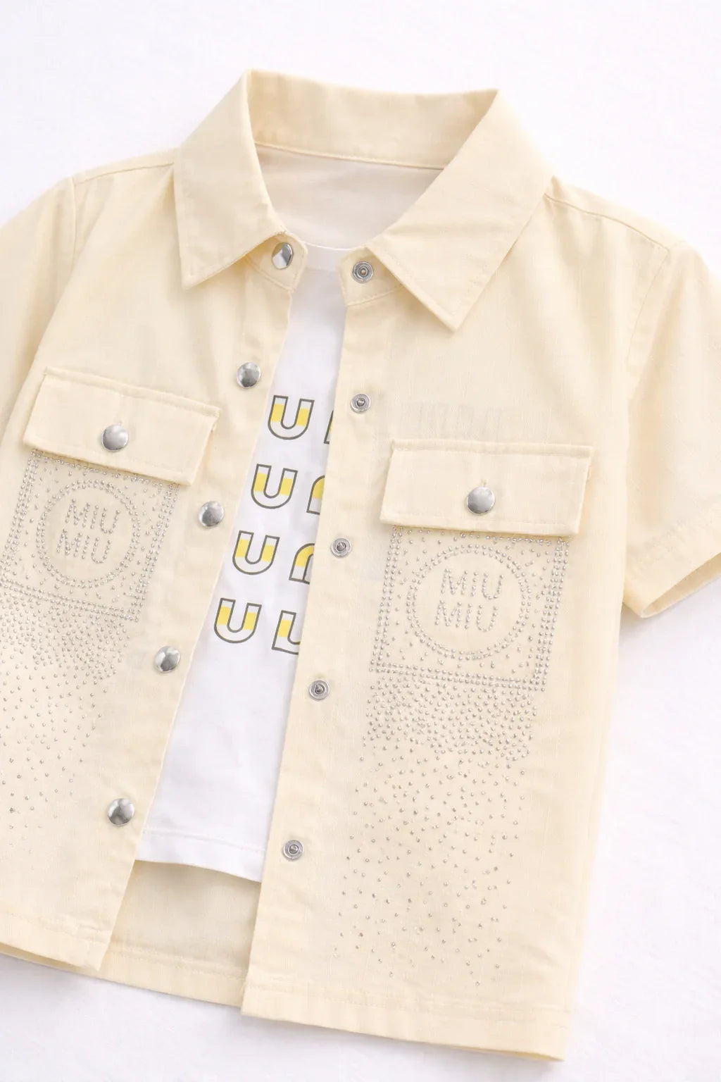 2 Piece Fancy Summer Suit For Girls