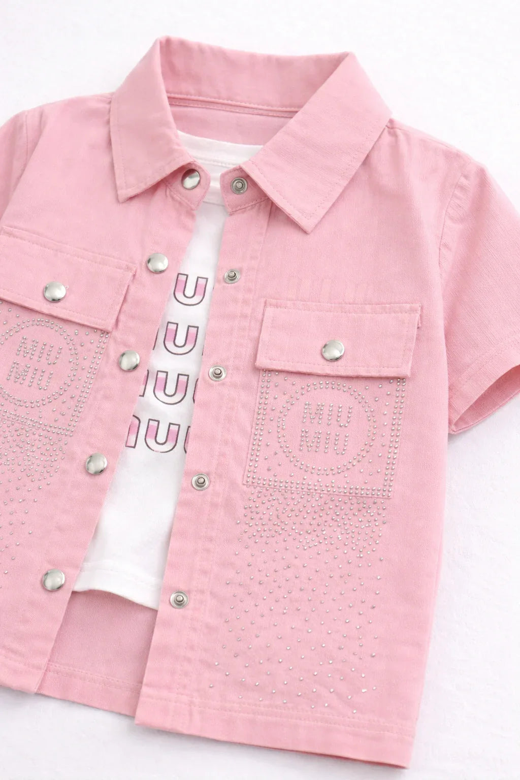 2 Piece Fancy Summer Suit For Girls