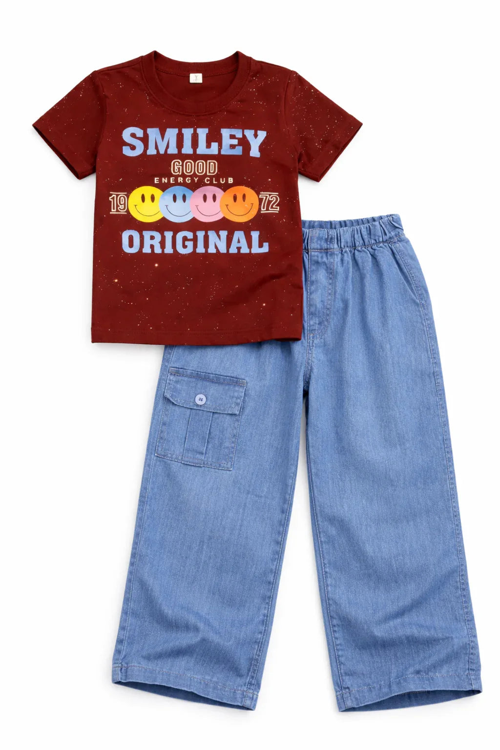 2 Piece Fancy Summer Suit For Girls