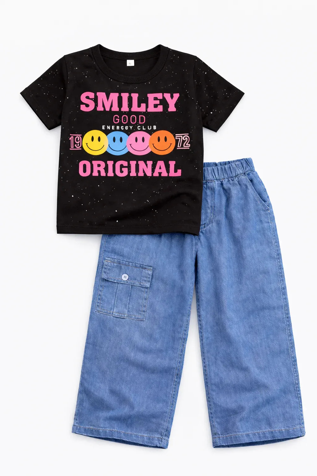 2 Piece Fancy Summer Suit For Girls