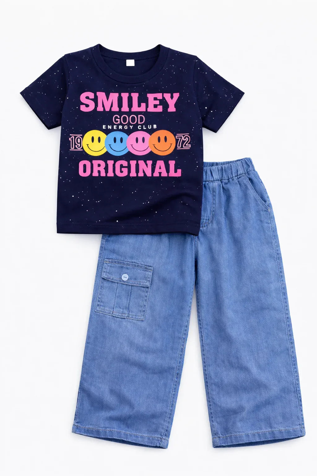 2 Piece Fancy Summer Suit For Girls