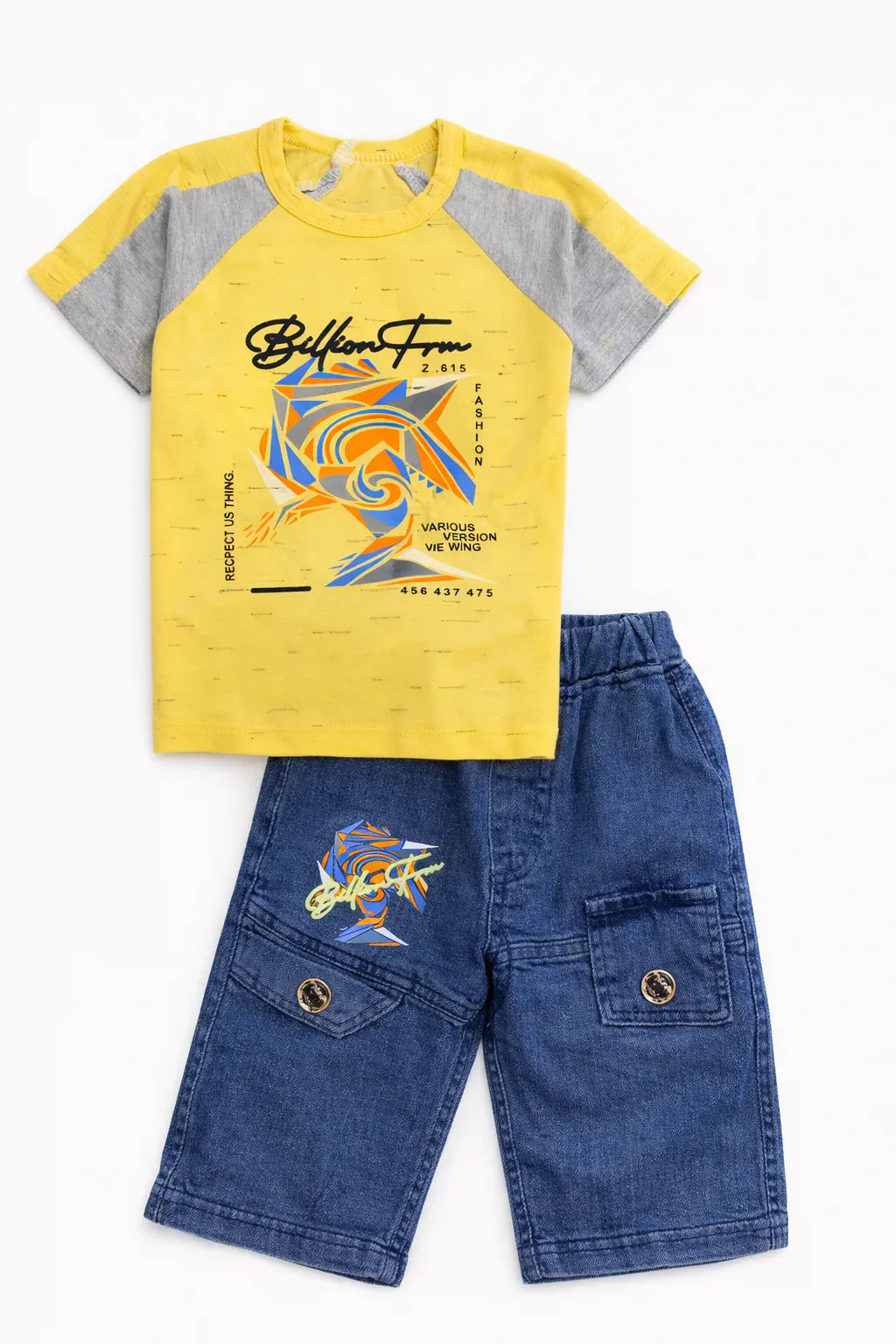 2 Piece Fancy Summer Suit For Boys