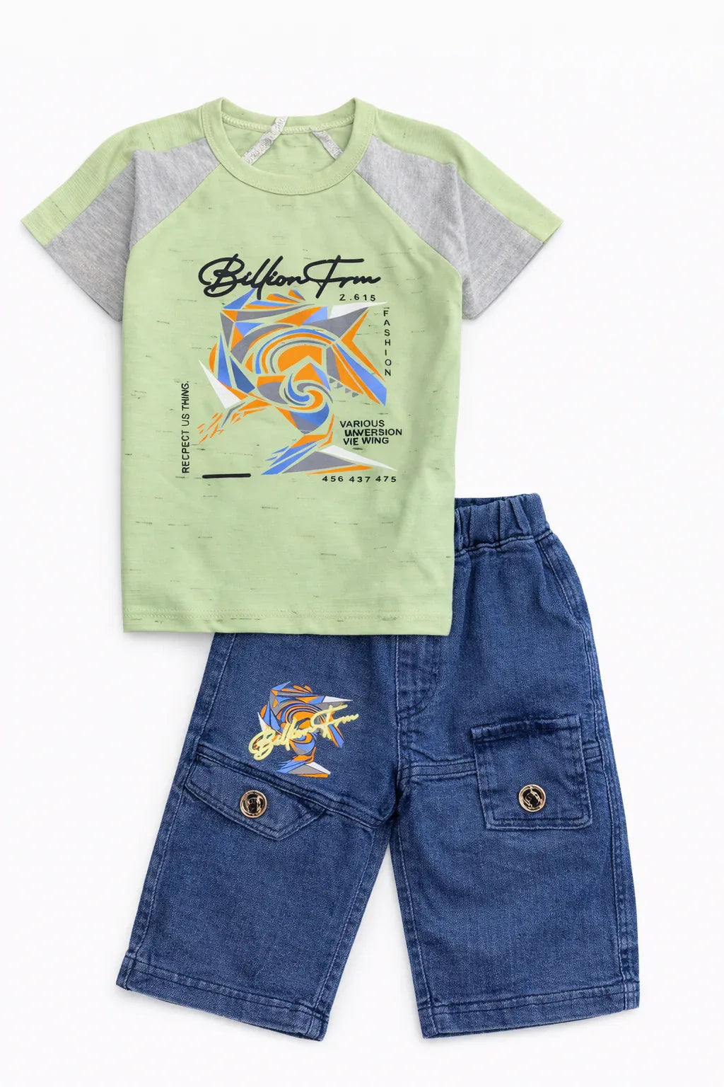 2 Piece Fancy Summer Suit For Boys