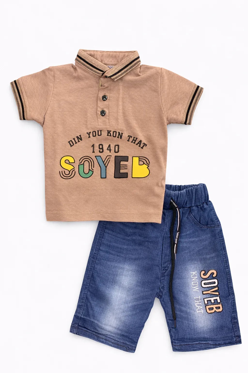 2 Piece Baba Summer Suit