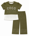 3 Peice Fancy Summer Suit For Girls