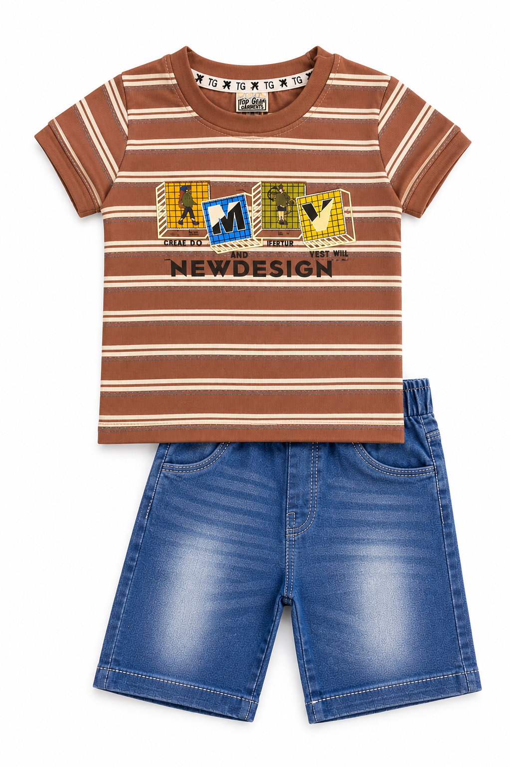 2 Piece Summer Suit For Boys