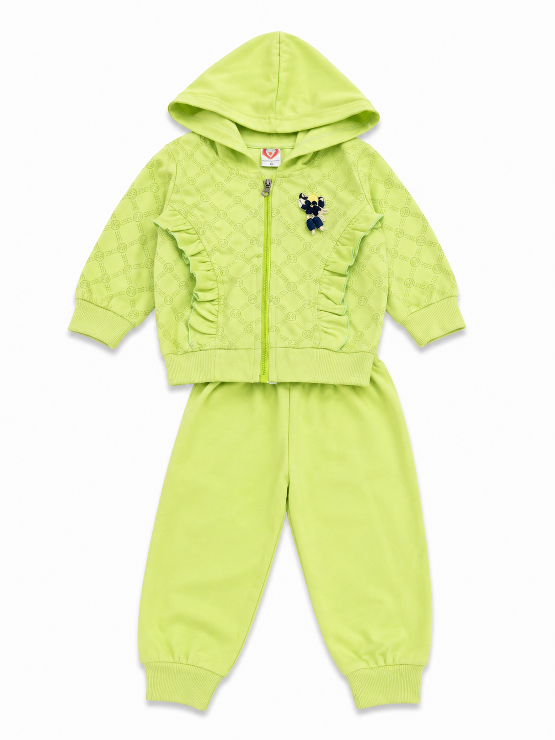 2 Piece Full Sleeve Suit For Girls
