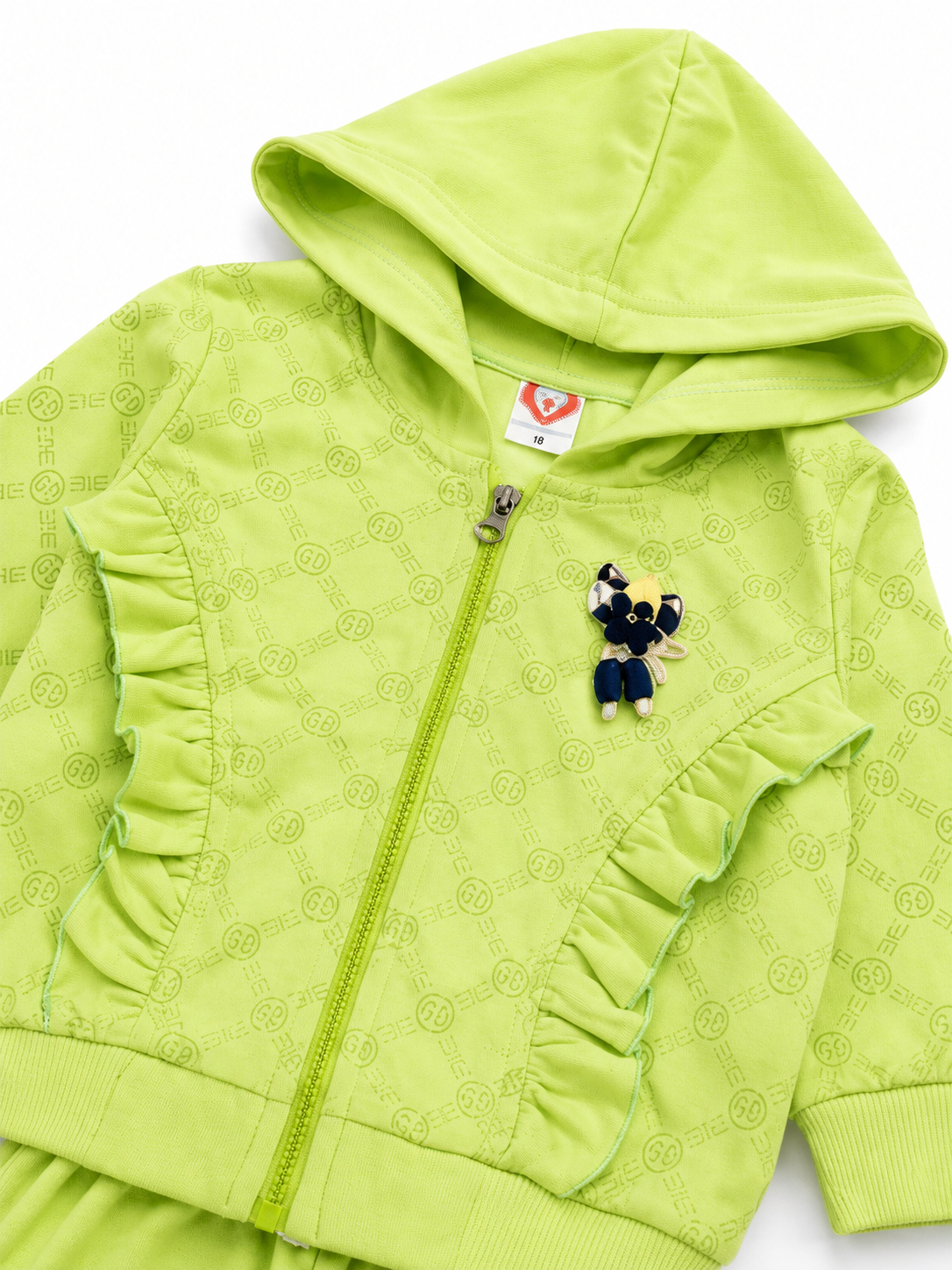 2 Piece Full Sleeve Suit For Girls