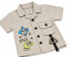 3 Piece Fancy Baba Summer Suit