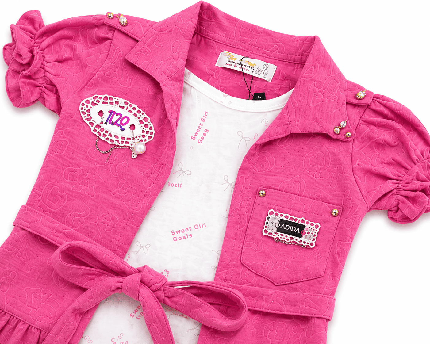 3 Piece Style Summer Suit For Girls