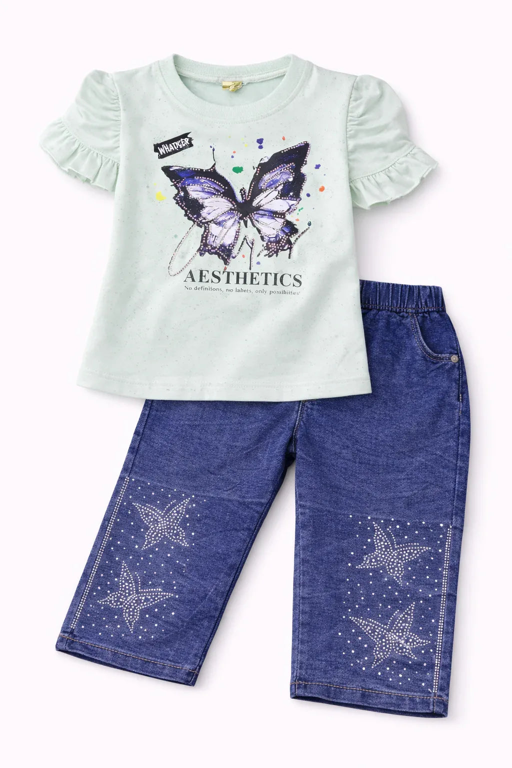 2 Piece Summer Suit For Girls