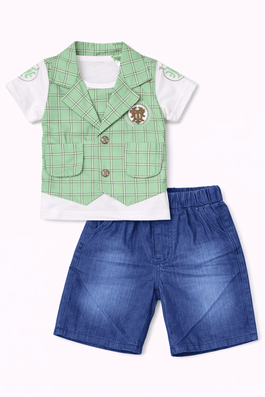 3 Piece Baba Summer Suit