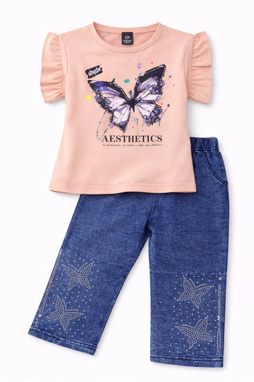 2 Piece Summer Suit For Girls