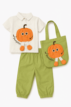 3 Piece Fancy Summer Suit For Girls