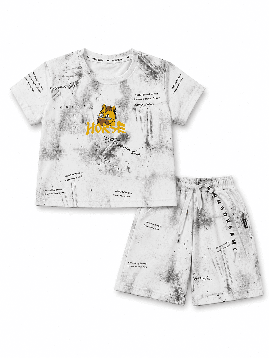 2 Piece Fancy Summer Suit For Boys