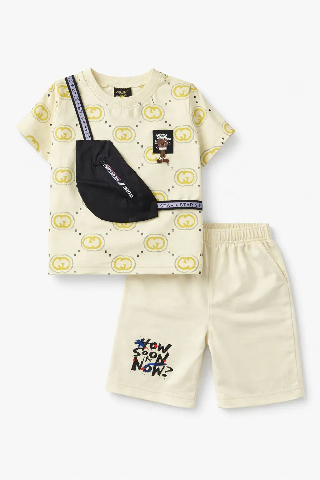 Cross Bag Fancy Summer Suit For Boys
