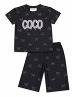 2 Piece Fancy Summer Suit For Girls