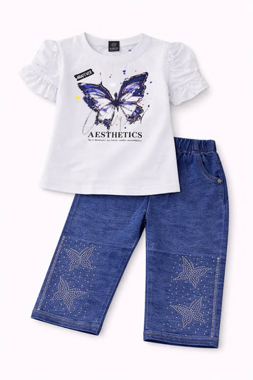 2 Piece Summer Suit For Girls