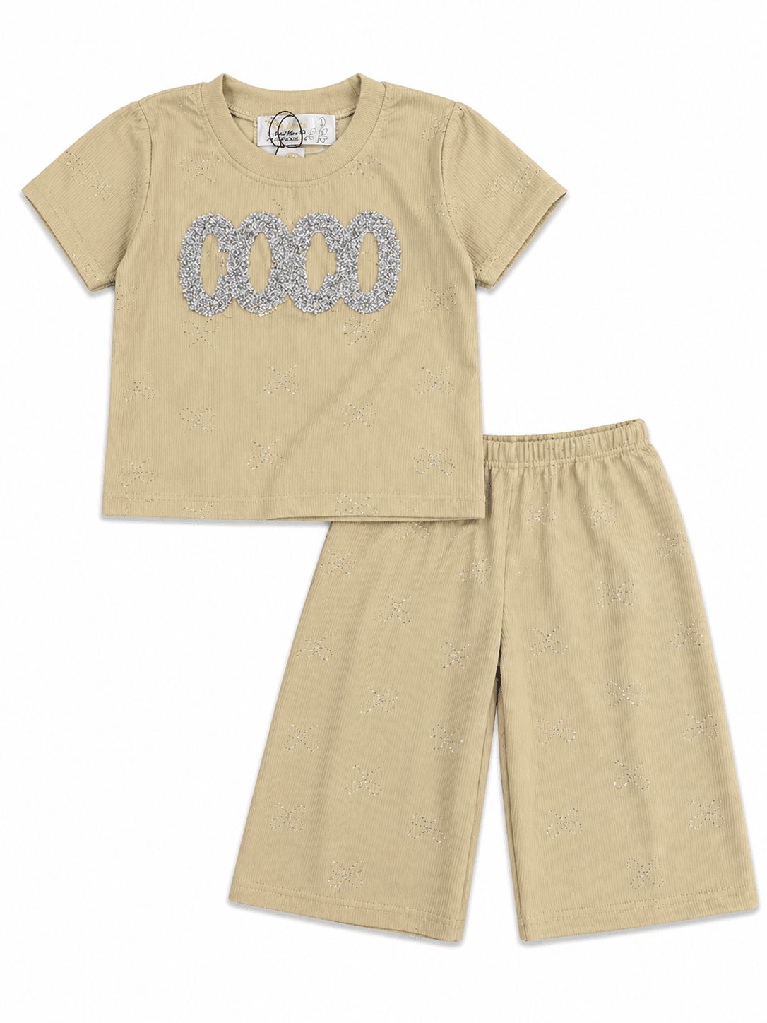 2 Piece Fancy Summer Suit For Girls