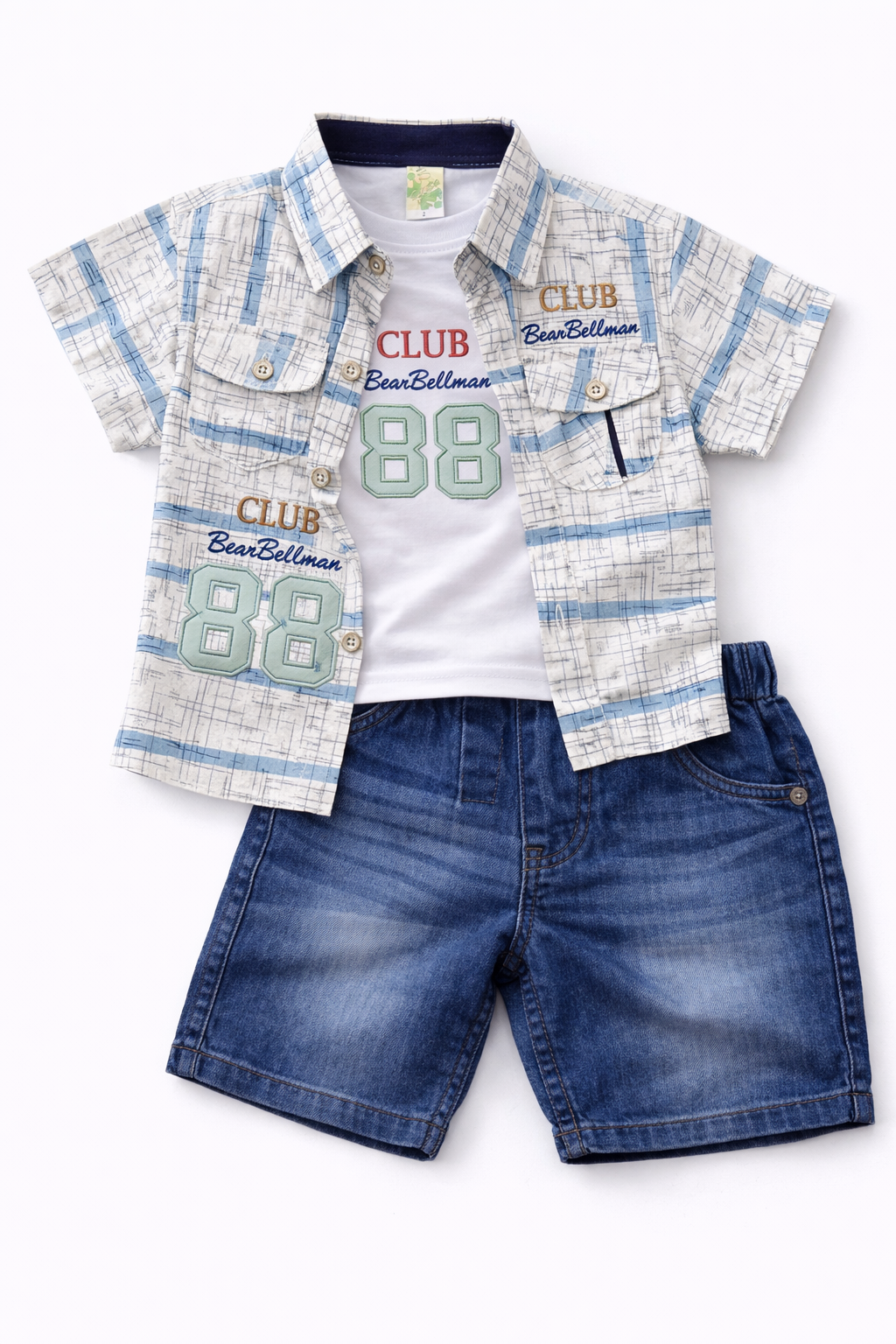 3 Piece Baba Summer Suit
