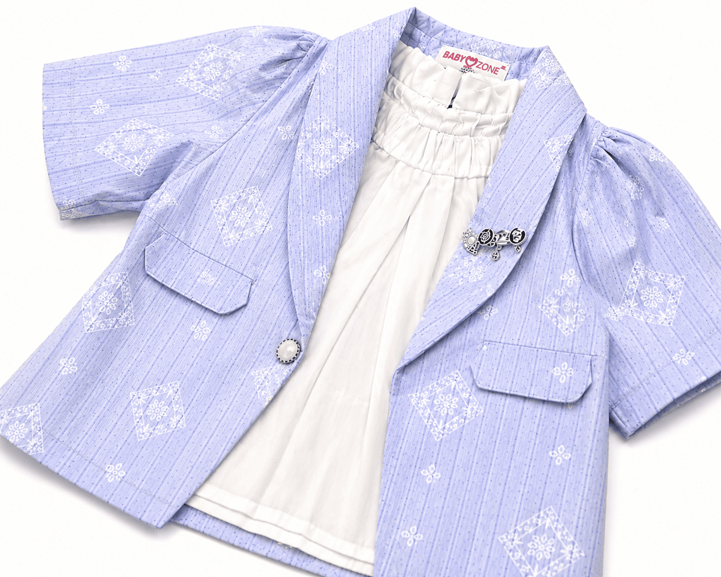 3 Piece Fancy Summer Suit For Girls